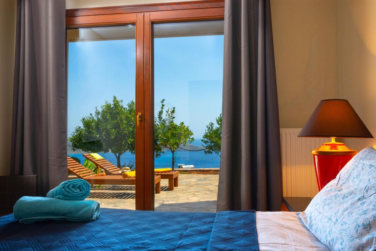 Athina Stunning Elounda View Apartment Екстериор снимка