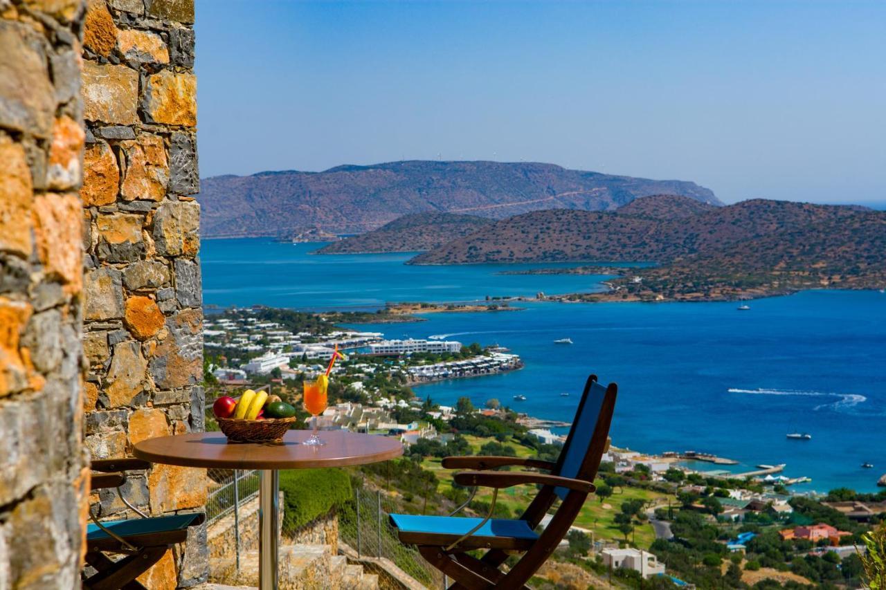 Athina Stunning Elounda View Apartment Екстериор снимка