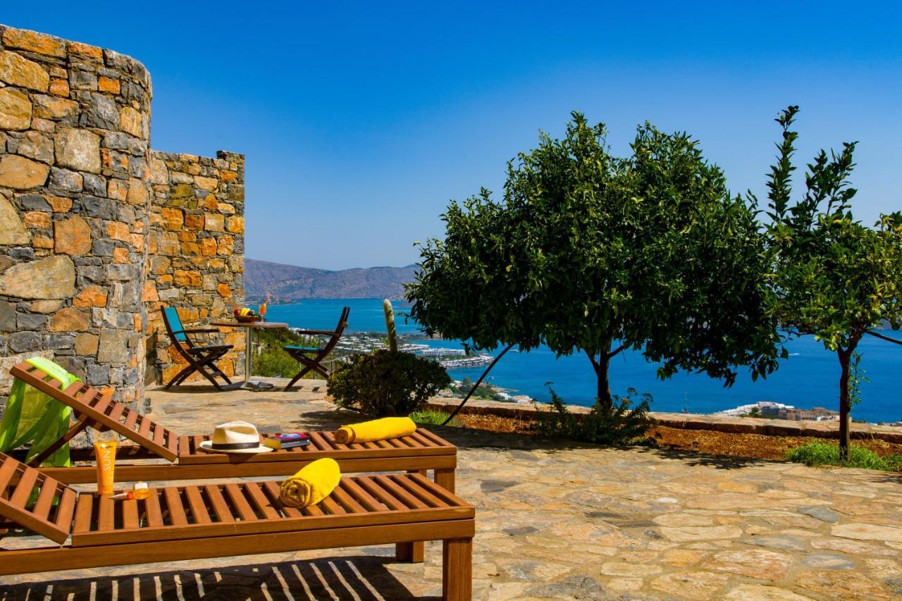 Athina Stunning Elounda View Apartment Екстериор снимка